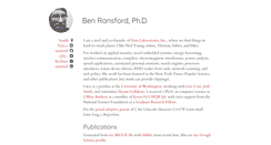 Desktop Screenshot of ben.ransford.org