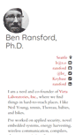 Mobile Screenshot of ben.ransford.org
