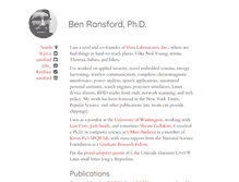 Tablet Screenshot of ben.ransford.org